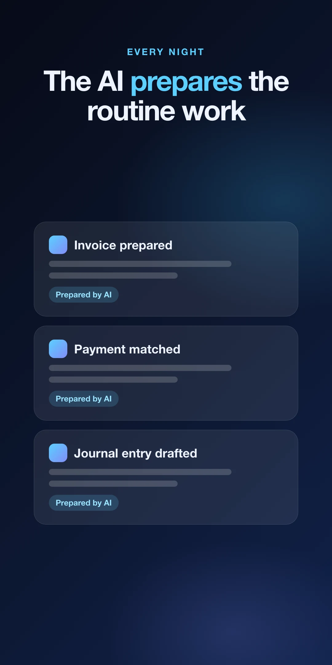 AI finance copilot app screenshot